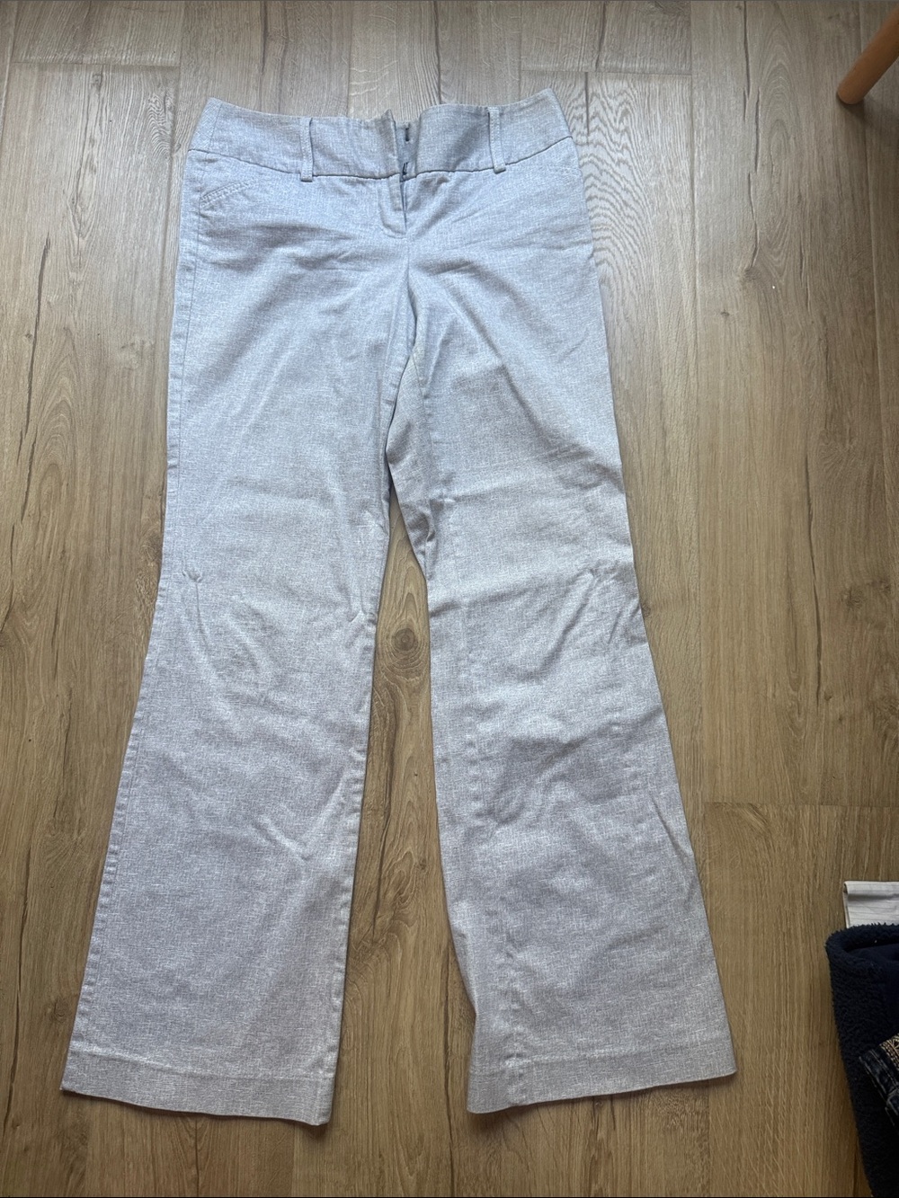 Express Light Gray Dress pants - Flared Leg